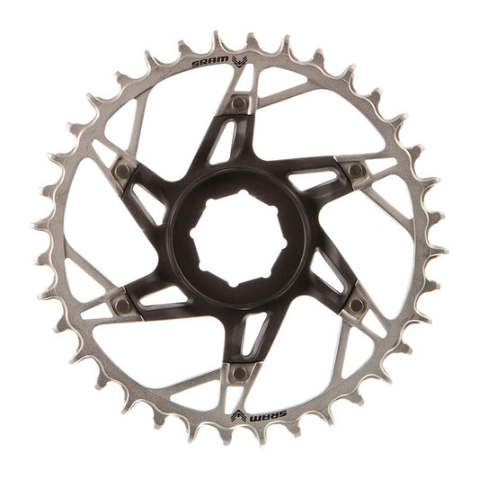 Chainrings SRAM SRAM XX T-Type Chainring - 36T Brose Direct Mount Light Slate Gray