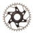 Chainrings SRAM SRAM XX T-Type Chainring - 36T Shimano Steps Direct Mount Light Slate Gray