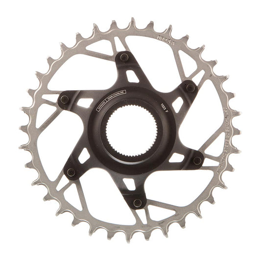 Chainrings SRAM SRAM XX T-Type Chainring - 36T Shimano Steps Direct Mount Light Slate Gray