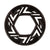 Chainrings SRAM SRAM T-Type Ebike Chainring Guard - Clip-On 38T/36T/34T Black