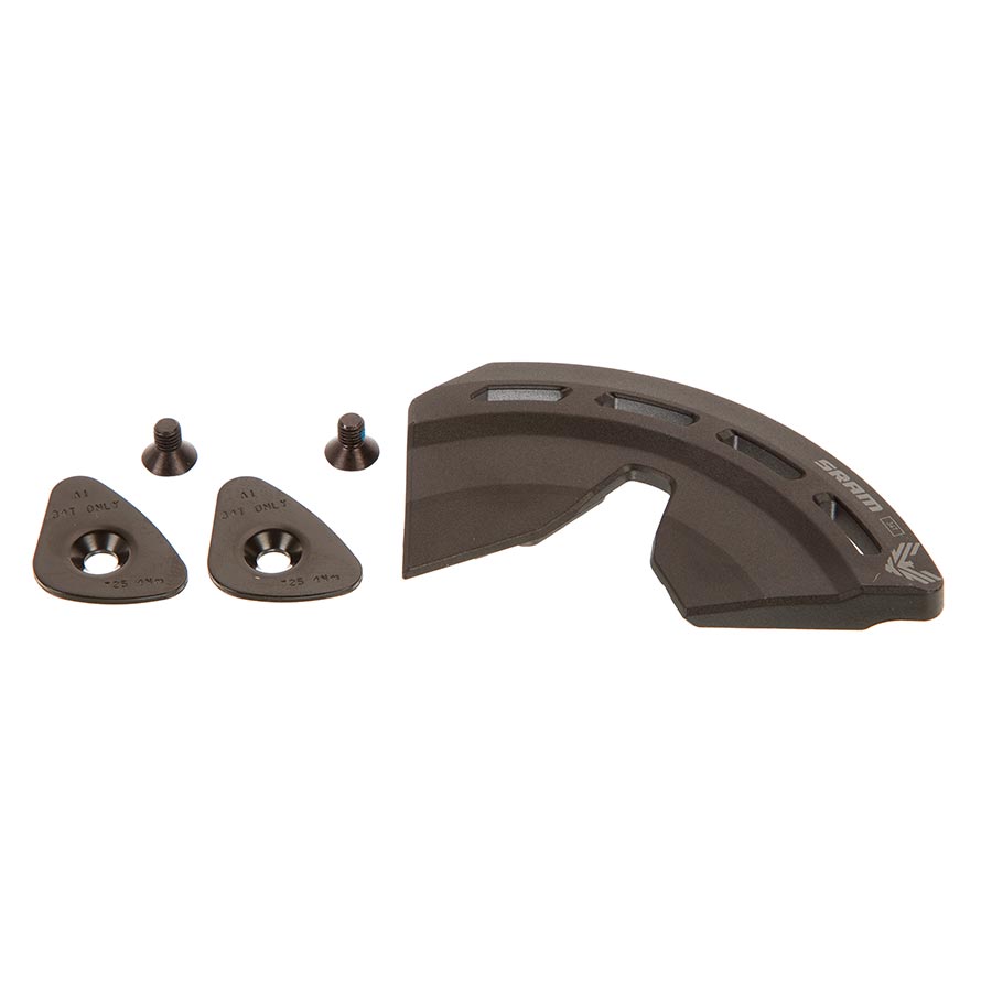 Chainring Guards / Bashguards SRAM SRAM X0 D1 Bashguard 34 Kit Dark Olive Green