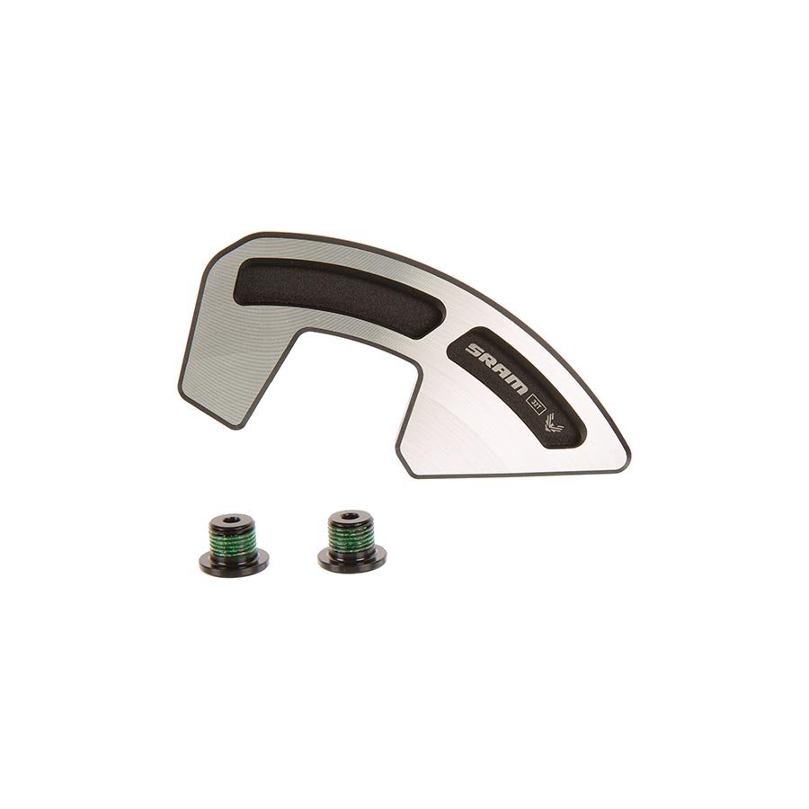 Chain Guards SRAM SRAM XX Eagle T-Type Single Ring Impact/Bash Guard Kit - For 32t Chainring D1 Light Gray