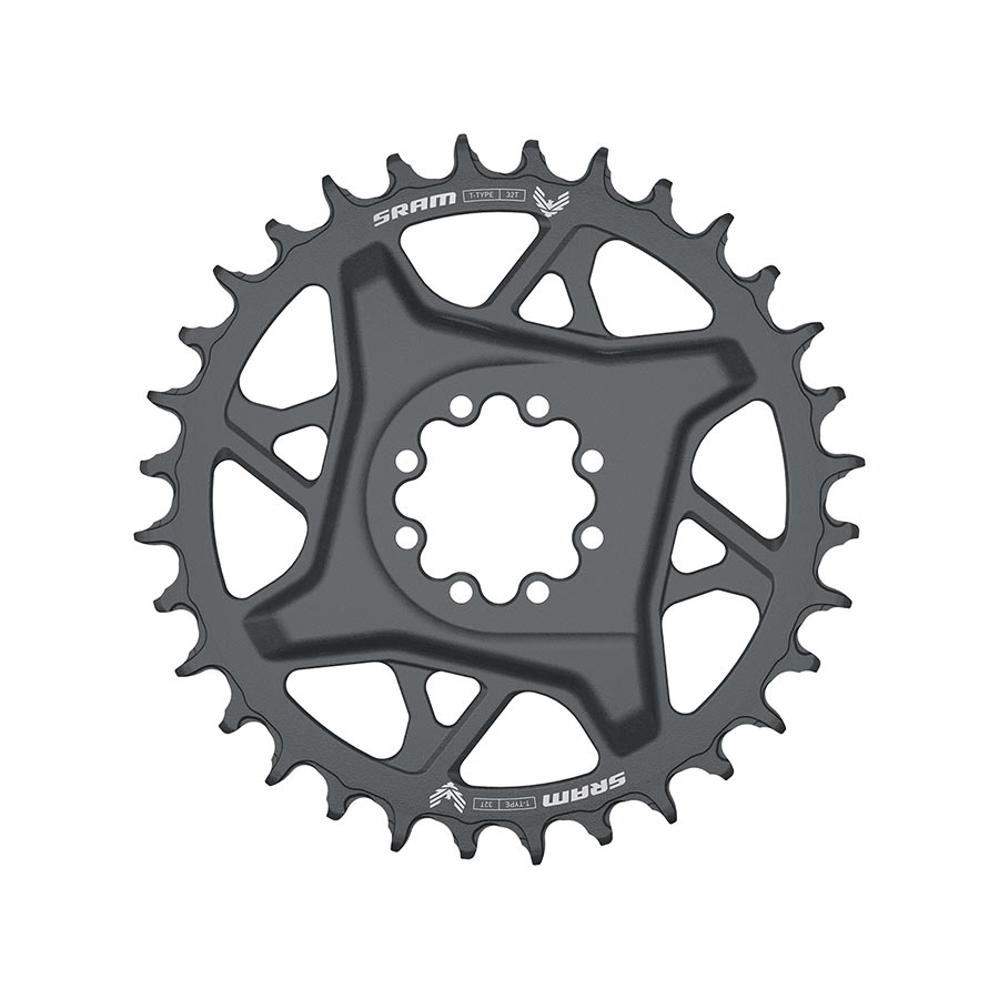 Chainrings SRAM SRAM GX Eagle 12sp 32t DM Chainring 3mm Offset Black Dim Gray