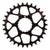 Chainrings Works Components Works Components RF Cinch Chainring Teeth: 30 Speed: 11/12 BCD: Direct Mount Cinch Front 7075-T6 Aluminum Black Black