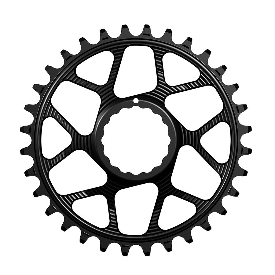 Chainrings Works Components Works Components RF Cinch Chainring Teeth: 32 Speed: 11/12 BCD: Direct Mount Cinch Front 7075-T6 Aluminum Black Black