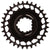 Chainrings Works Components Works Components GEO SRAM GXP Chainring Teeth: 32 Speed: 12 BCD: Direct Mount SRAM 3 Bolt Front 7075-T6 Aluminum Black Black