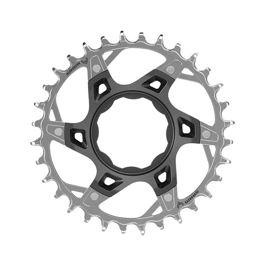 Chainrings SRAM SRAM XX T-Type E-MTB Chainring TQ Direct Mount 32t Blk/S Slate Gray