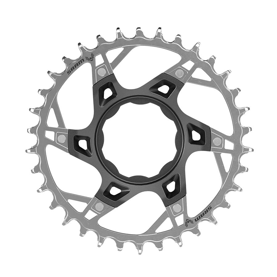 Chainrings SRAM SRAM XX T-Type E-MTB Chainring TQ Direct Mount 34t Blk/S Slate Gray