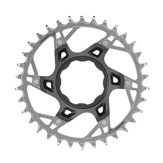 Chainrings SRAM SRAM XX T-Type E-MTB Chainring TQ Direct Mount 34t Blk/S Slate Gray