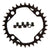 Chainrings SRAM SRAM T-Type Light eMTB Chainring Teeth: 32 Speed: 12 BCD: 104 Bolts: 4 Aluminum Black Black