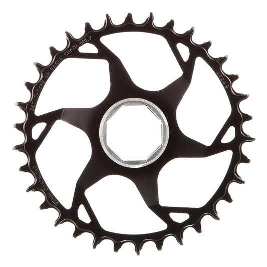 Chainrings SRAM SRAM T-Type E-MTB Chainring Brose CL55 34t Blk/Slv Dark Slate Gray
