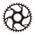 Chainrings SRAM SRAM T-Type E-MTB Chainring Brose CL55 36t Blk/Slv Dark Slate Gray