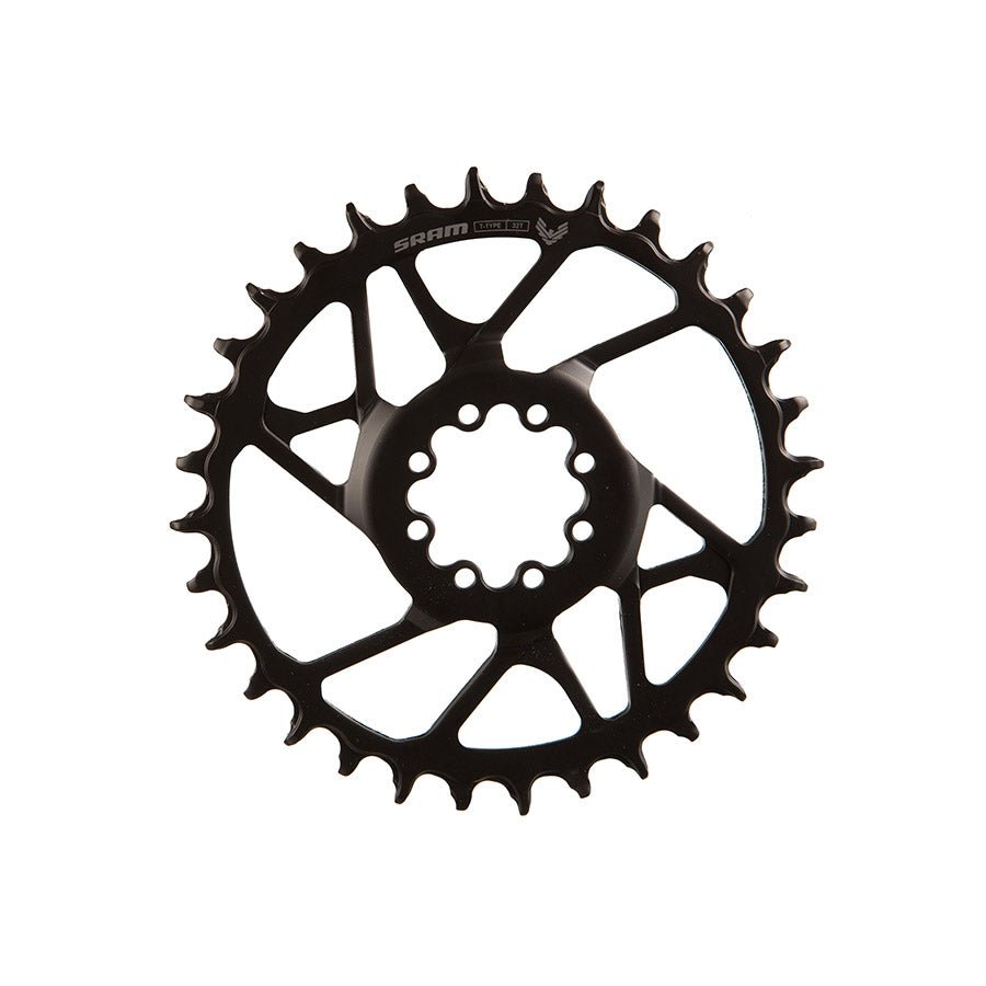 Chainrings SRAM SRAM S1000 Eagle T-Type Direct Mount Chainring - 32t 12-Speed 8-Bolt Direct Mount 3mm Offset Steel BLK Black