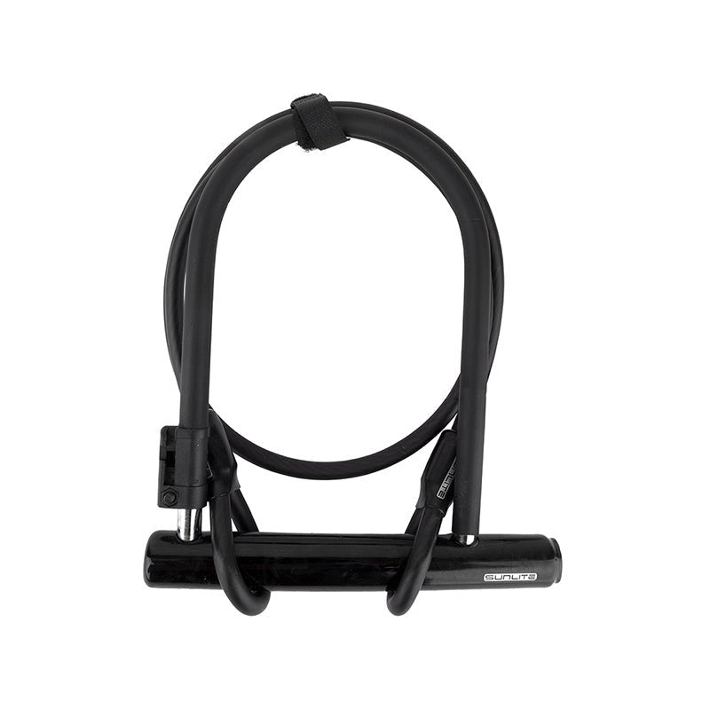 Locks Sunlite Sunlite Standard U-Lock 12mm 5x7.75`/12.7x19.68cm Key Blk Included Dark Slate Gray