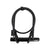 Locks Sunlite Sunlite Standard U-Lock 12mm 5x7.75`/12.7x19.68cm Key Blk Included Dark Slate Gray