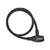 Locks Sunlite Sunlite Soft Touch Integrated Key Cable 10mm 3`/91.4cm Key Blk Dark Slate Gray