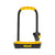 U-Lock OnGuard OnGuard PitBull Series U-Lock - 4.5 x 9" Keyed Black/Yellow Includes bracket Goldenrod