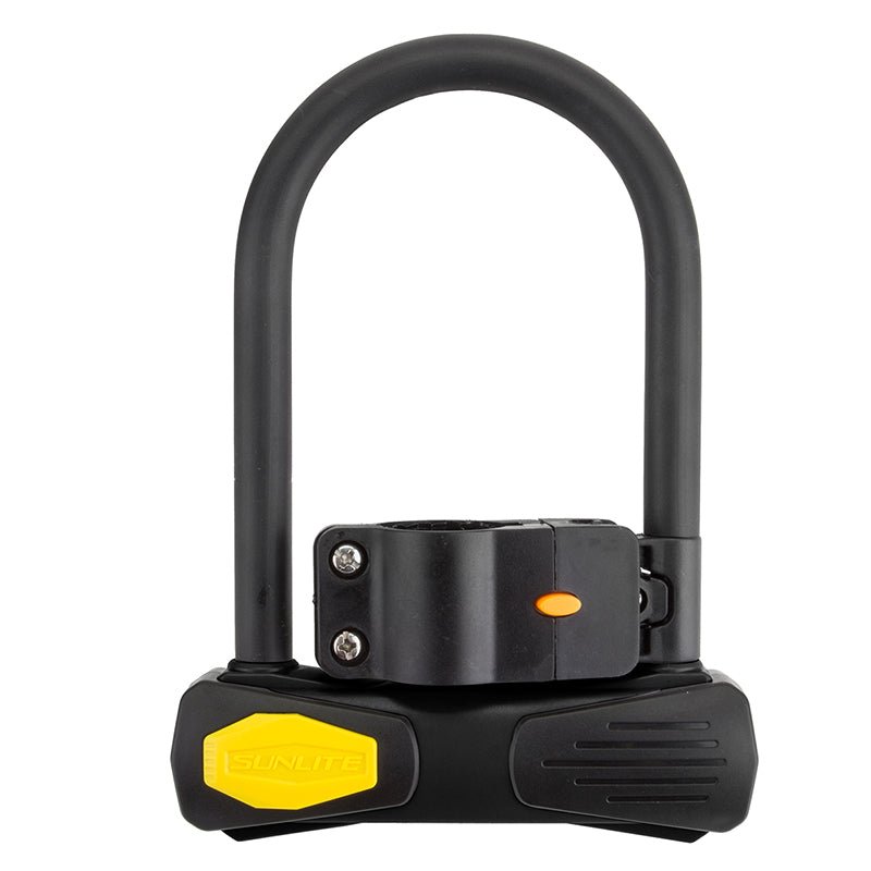 Locks Sunlite Sunlite Defender U Mini 14mm 3.5x5.5`/8.89x13.97cm Key Blk Included Dark Slate Gray