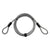 Locks Sunlite Sunlite Defender D3 Straight Cable 10mm 7`/213cm Cable Only Blk Dim Gray