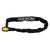Locks Sunlite Sunlite Defender D3 Key/Chain Lock 6mm 2.5`/76.2cm Key Blk Black