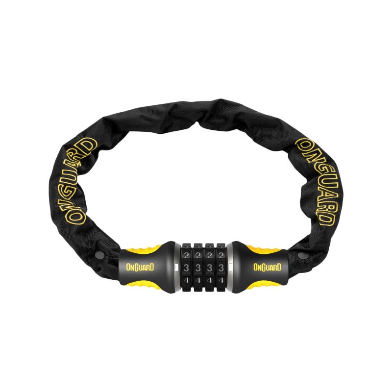 Locks OnGuard Onguard Combo Chain Lock 4mm 4`/122cm Combo Blk Dark Slate Gray