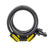 Locks Sunlite Sunlite Defender D1 Combo Lock 12mm 6`/183cm Combo Blk/Yel Included Dark Slate Gray