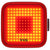 Knog Blinder Light Square Pattern Rear Black