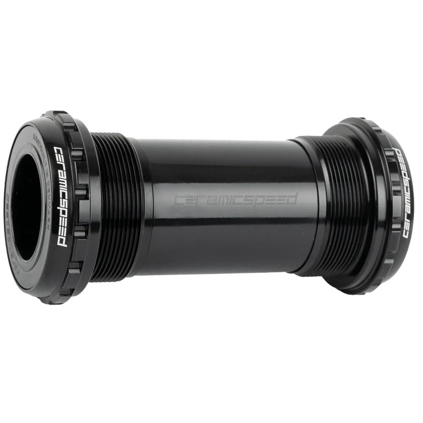 CeramicSpeed BB ALPHA Bottom Bracket - English/BSA 68mm For 24mm/Shimano Spindle Gravel BLK