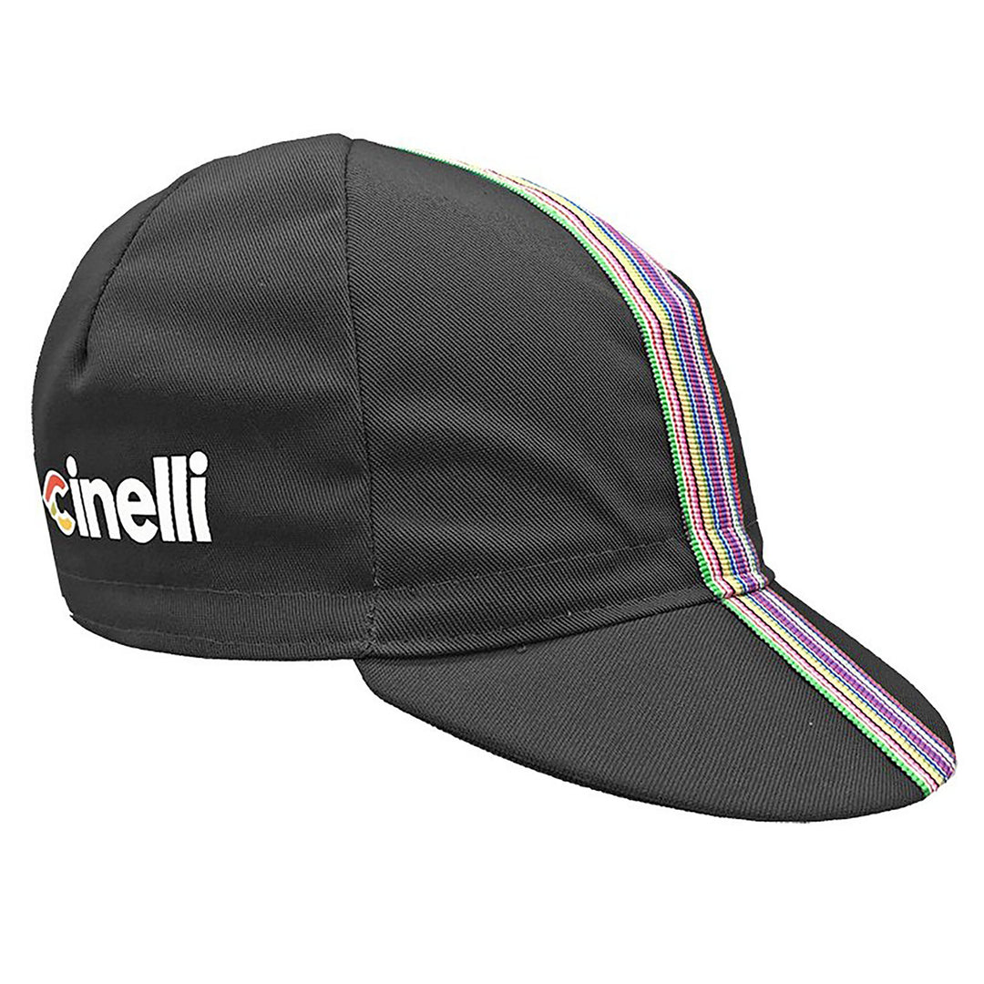 Hats and Caps Cinelli Cinelli Cycling Cap Ciao Black Dark Slate Gray
