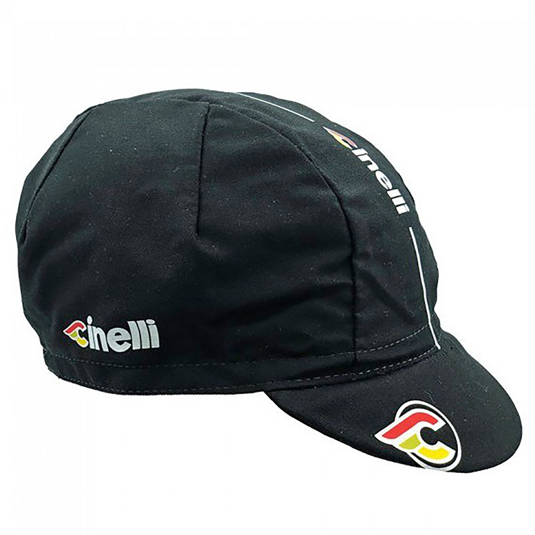 Hats and Caps Cinelli Cinelli Cycling Cap Supercorsa Black Tie Dark Slate Gray
