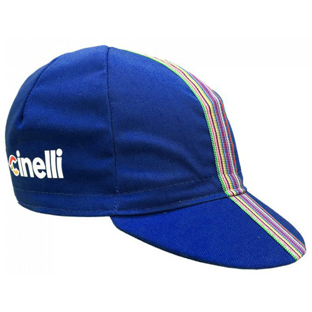 Hats and Caps Cinelli Cinelli Cycling Cap Ciao Blue Midnight Blue