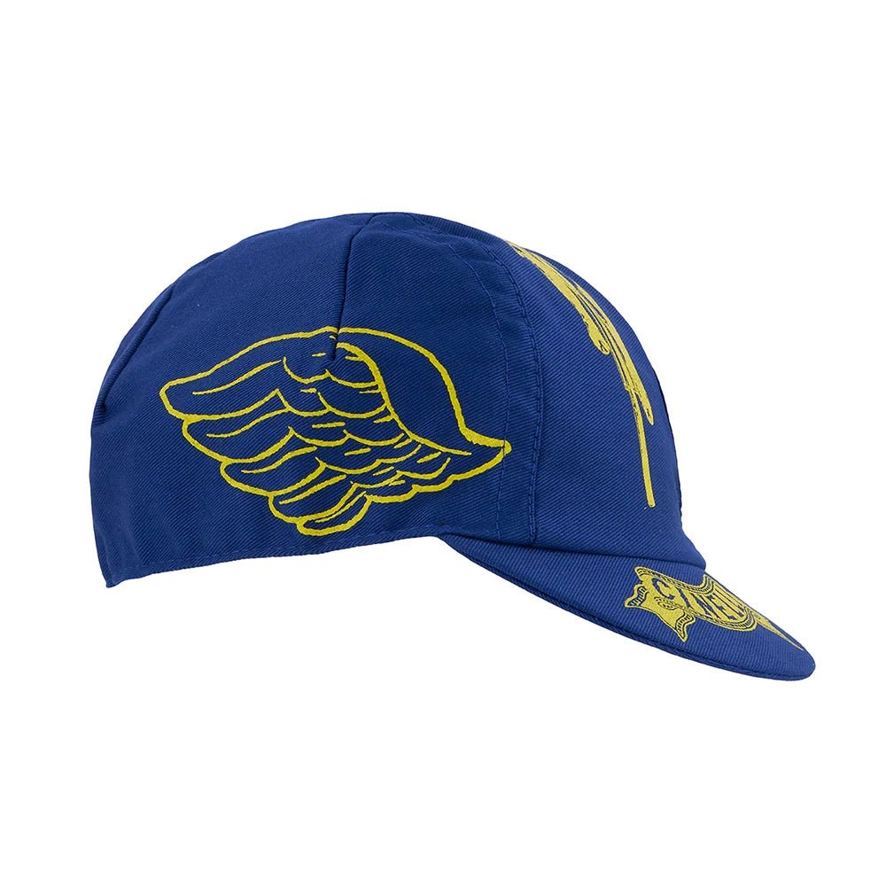 Hats and Caps Cinelli Cinelli Cycling Cap Milano Bike Veterans Blue Midnight Blue