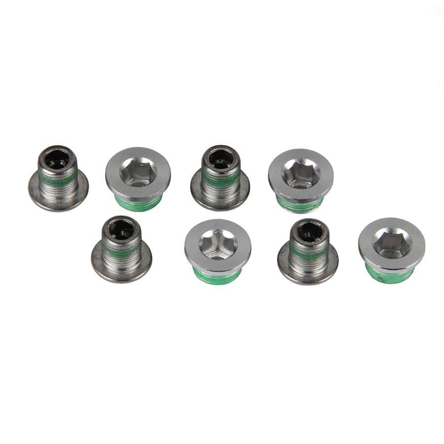 Chainring Bolts and Hardware SRAM SRAM/Truvativ XX Chainring Bolt Kit 8 pieces Slate Gray