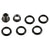 Chainring Bolts and Hardware SRAM SRAM Force 1/ CX1 Chainring Spacer Bolt Set Five Spacers Hidden Nut/Bolt Fits Rival 1 Hidden Chainring Bolt Design Black