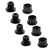 Chainring Bolts and Hardware Easton Easton M8 Alloy Chainring Bolts and Nuts 4-Pack Dark Slate Gray