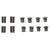 Chainring Bolts and Hardware TruVativ TruVativ Bolt Kit for Rock Guard or Ring Guard - 12 piece Dark Slate Gray