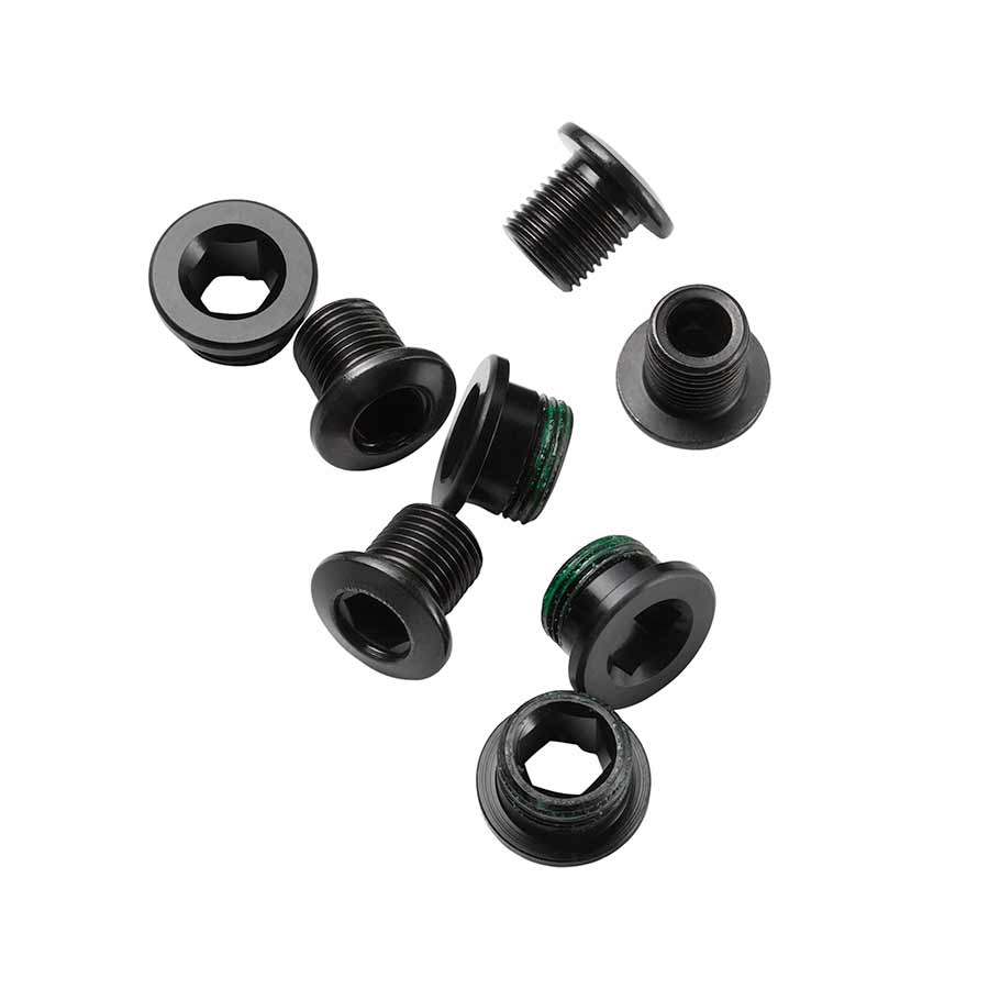 Chainring Bolts and Hardware SRAM SRAM RED/Force eTap AXS Crank Chainring Bolt Kit - For 1x Aluminum Black D1 Dark Slate Gray