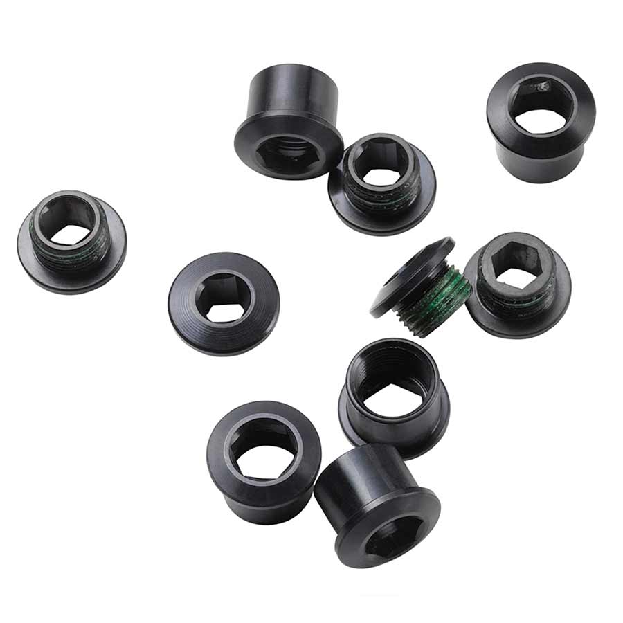 Chainring Bolts and Hardware SRAM SRAM Eagle e-MTB Steel Chainring Bolt Kit - 4 Bolts and Nuts Dark Slate Gray