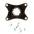 Crank Spider SRAM SRAM RED/Force AXS Crank Spider - 107 BCD 8-Bolt Crank Interface Black D1 Black