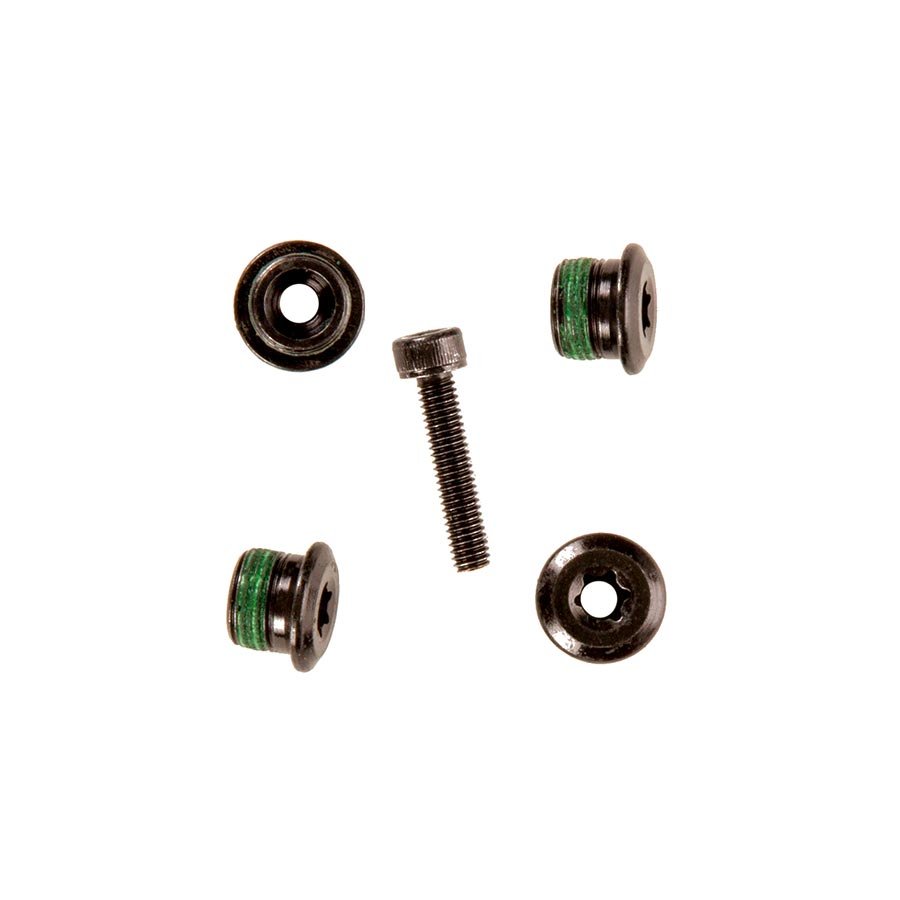 Chainring Bolts and Hardware SRAM SRAM SBC Mahle Bolt Kit Chainring Hardware M10x0.75 Kit Black