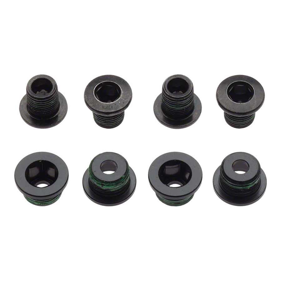 Chainring Bolts and Hardware SRAM SRAM/Truvativ X0 and X9 Chainring Bolt Kit: 8 pieces Dark Slate Gray