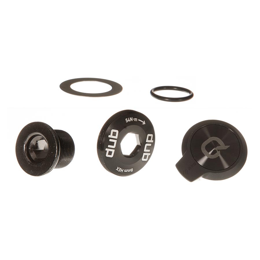 Crank Bolts and Parts Quarq Quarq Rival Power Meter Crank Arm Bolt Kit - M18/M30 Dark Slate Gray