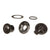 Crank Bolts and Parts Quarq Quarq Rival Power Meter Crank Arm Bolt Kit - M18/M30 Dark Slate Gray