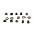Chainring Bolts and Hardware SRAM SRAM Bolt Kit for Aeroguard for M8.5x7.0 / M8.5x5.0 Black 11.6918.008.000 Dark Slate Gray