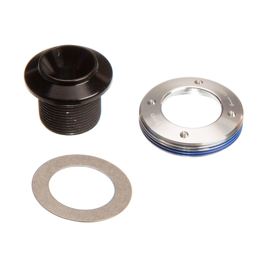Crank Bolts and Parts SRAM SRAM XX/XX SL Eagle T-Type Crank Arm Self-Extracting Bolt Kit - M18 / M30 Silver D1 Dark Gray