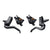 Magura MT A2 Disc Brake Lever Set - Left Right Levers Front Rear 2-Pistion Calipers BLK