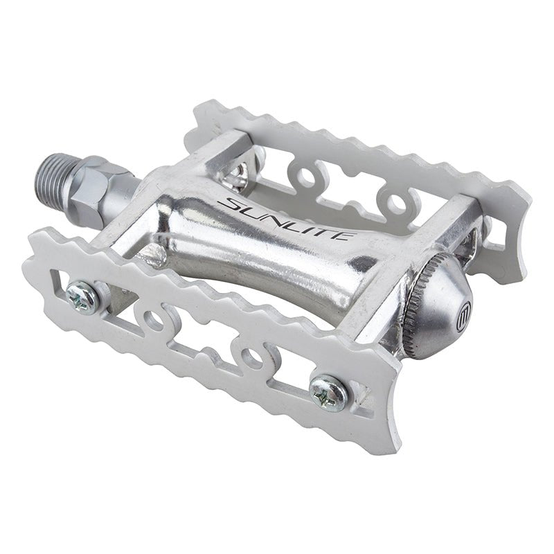 Pedals Sunlite Sunlite Track Sport 9/16` Silver Gray