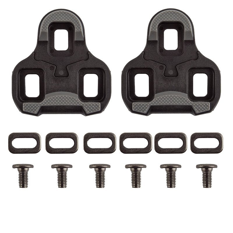 Pedals Origin8 Origin8 Split 4.5 KEO Compatible Cleats  Black/Grey Look Keo 4.5° Float Dark Slate Gray