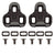 Pedals Origin8 Origin8 Split 4.5 KEO Compatible Cleats  Black/Grey Look Keo 4.5° Float Dark Slate Gray