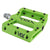 Pedals Origin8 Origin8 Vex Platform 9/16` 1 Sealed and 1 Sleeve Green Composite 105x98x17mm Yellow Green